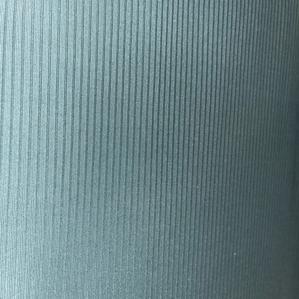 Green Ribbed Skirt - Picture 3 of 4